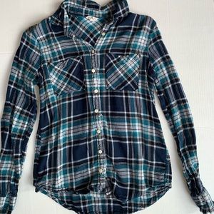 Blue flannel